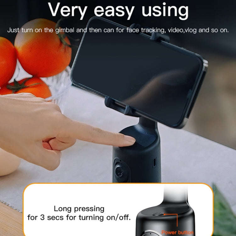 Yesido SF15 Intelligent Face Recognition 360-degree Rotating PTZ Shooting Holder (Black)