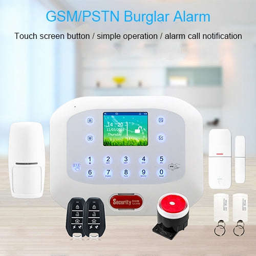DY-GSM50A 8 in 1 Kit  315MHz / 433MHz Wireless GSM/PSTN Intelligent Anti-Burglar Alarm System, To...