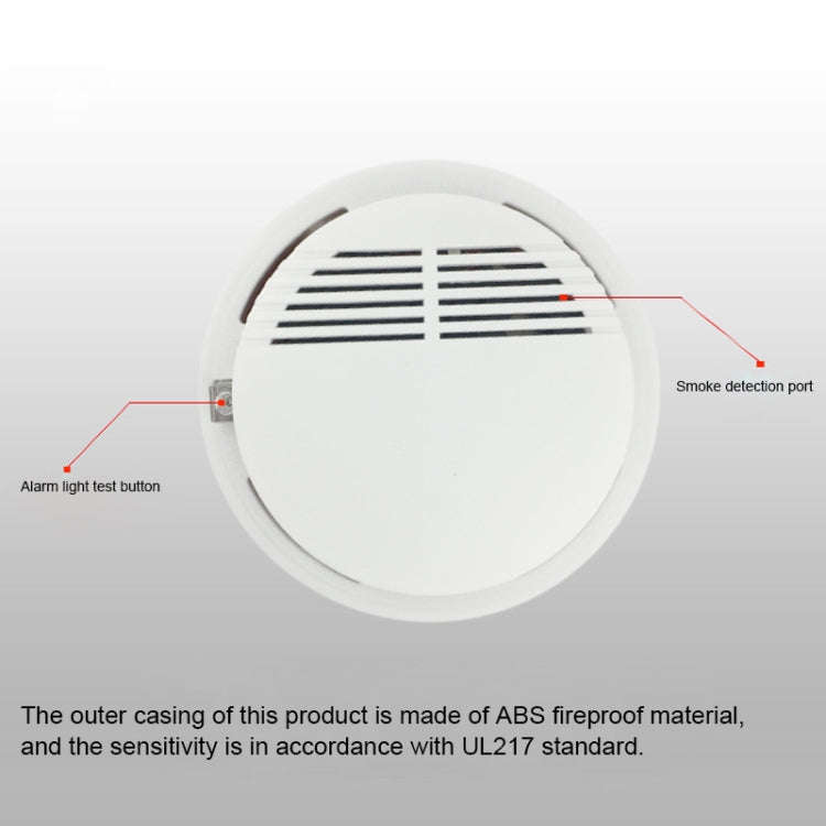 SS-168 First Alert Battery-Operated Fire Smoke Alarm Detector(White)