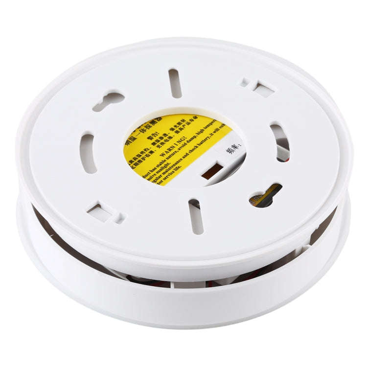433MHz Photoelectronc Smoke and Heat Detector(White)
