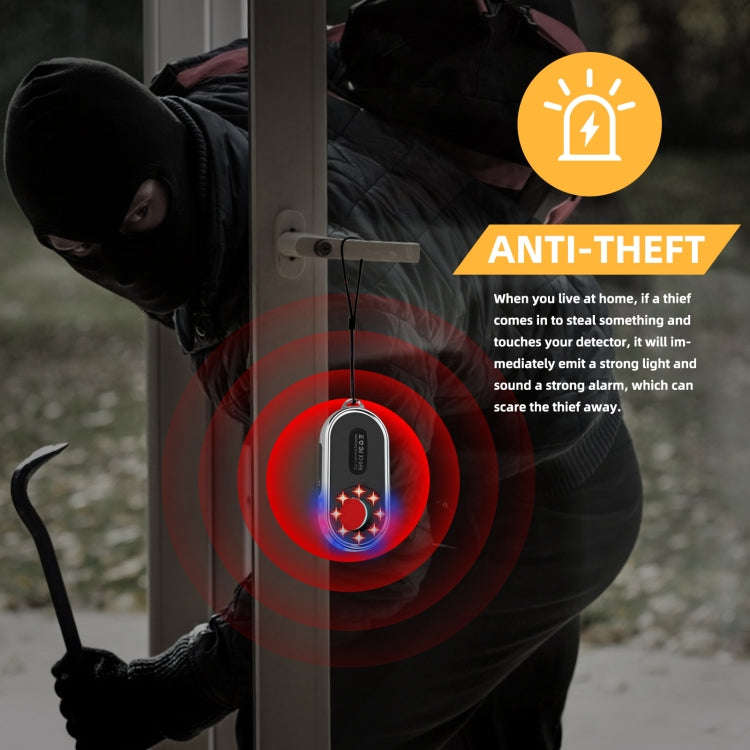 S200 Camera Detector with LED Flashlight (White)