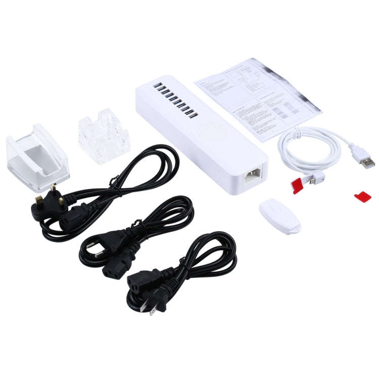 Mult-Port Security HUB + Mobile Phone Anti-theft Alarm Display Stand with Remote Control for Mobi...