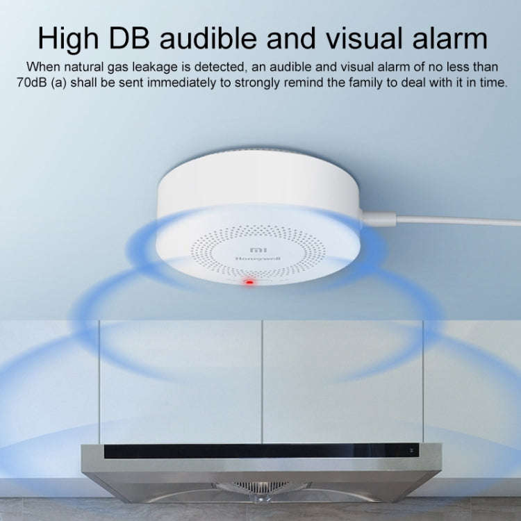 Original Xiaomi Smart Home Gas Alarm Sensor Detector, US Plug(White)
