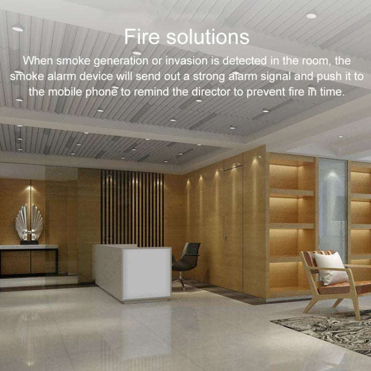 Zigbee Graffiti Wireless Smart Smoke Monitoring Alarm