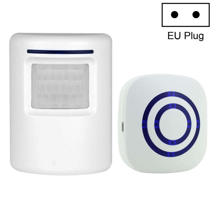 FY-0256 2 in 1 PIR Infrared Sensors (Transmitter + Receiver) Wireless Doorbell Alarm Detector for...