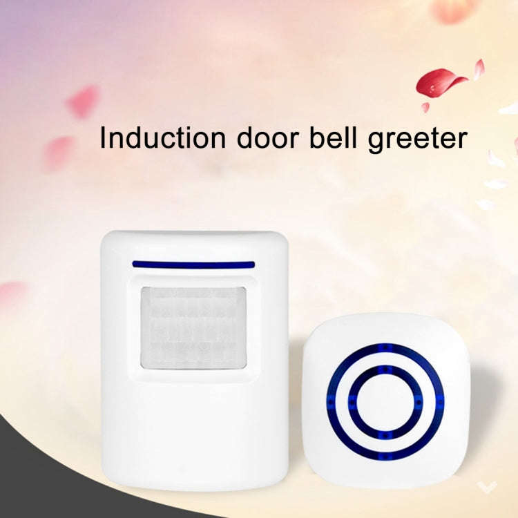 FY-0256 2 in 1 PIR Infrared Sensors (Transmitter + Receiver) Wireless Doorbell Alarm Detector for...