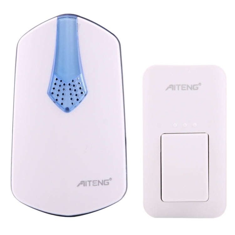 AITENG V026G Life Waterproof Battery-Free Wireless Doorbell, 1 Receiver + 1 x Transmitter, Receiv...