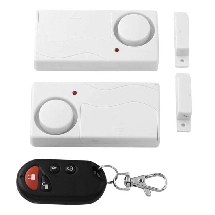 Home Security Wireless Remote Control Door Window Siren Magnetic Sensor Alarm Warning, 1 Remote C...