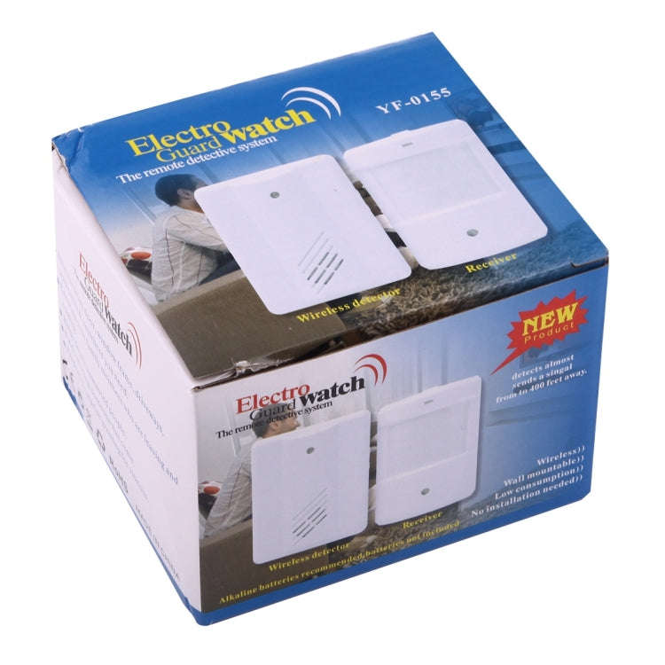 YF-0155 Good Safe Wireless Electro Guard Watch Remote Detective System Kit for Home Office, 1 x R...