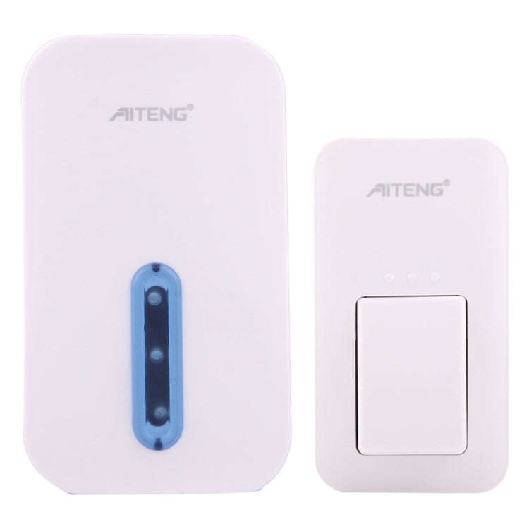 AITENG V017G Life Waterproof Battery-Free Wireless Doorbell, 1 Receiver + 1 x Transmitter, Receiv...