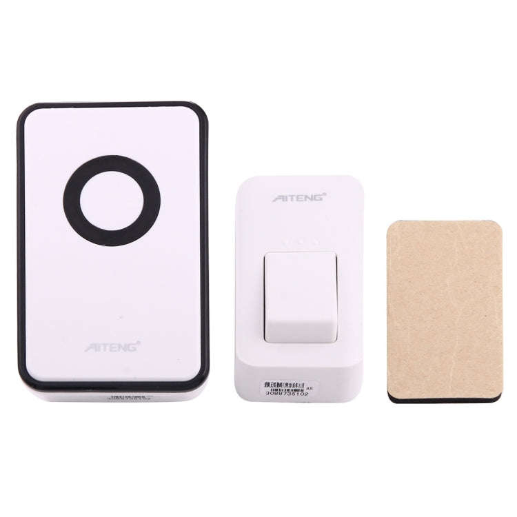 AITENG V018G Life Waterproof Battery-Free Wireless Doorbell, 1 Receiver + 1 x Transmitter, Receiv...