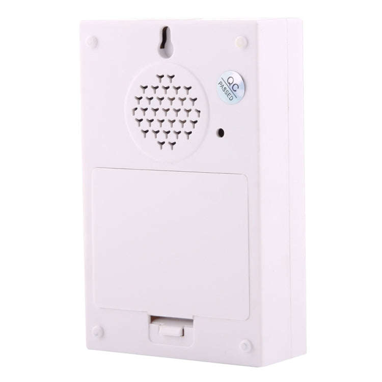 VOYE V015F2 Wireless Smart Music Home Doorbell with Dual Receiver, Remote Control Distance: 120m ...