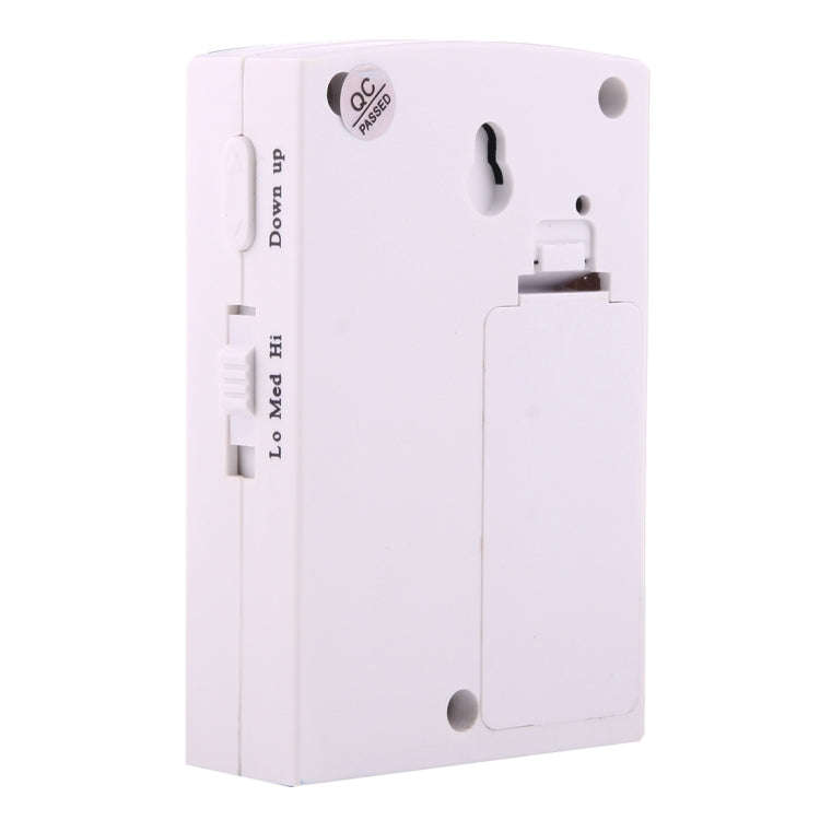 VOYE V001A2 Wireless Smart Music LED Home Doorbell with Dual Receiver, Remote Control Distance: 1...