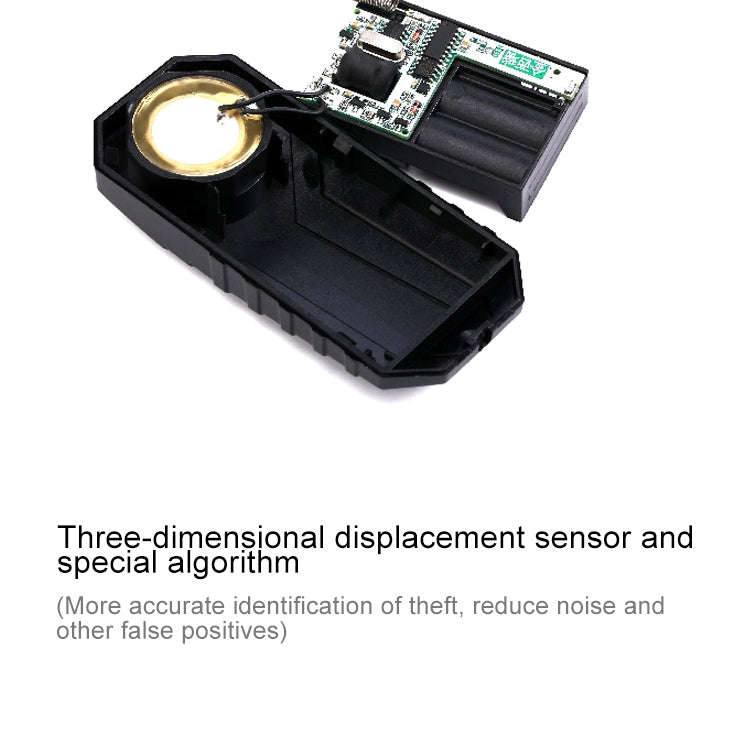 KS-SF22R IP55 Waterproof Wireless 113dB Vibration Burglar Sensor Alarm with Remote Control for Ve...