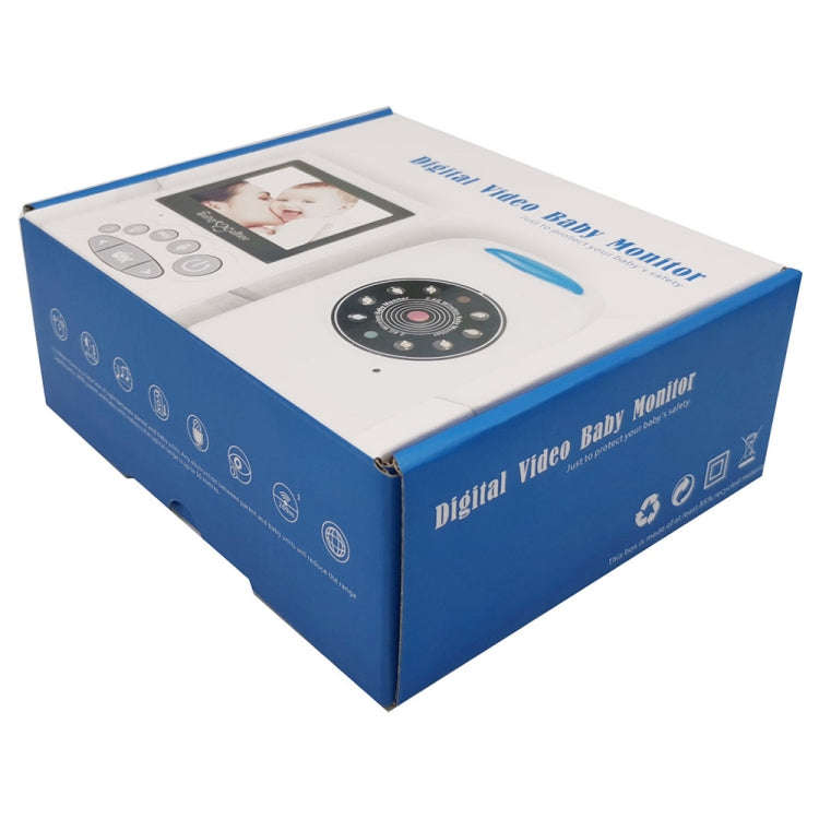 WLSES GB101 2.4 inch Wireless Surveillance Camera Baby Monitor, UK Plug