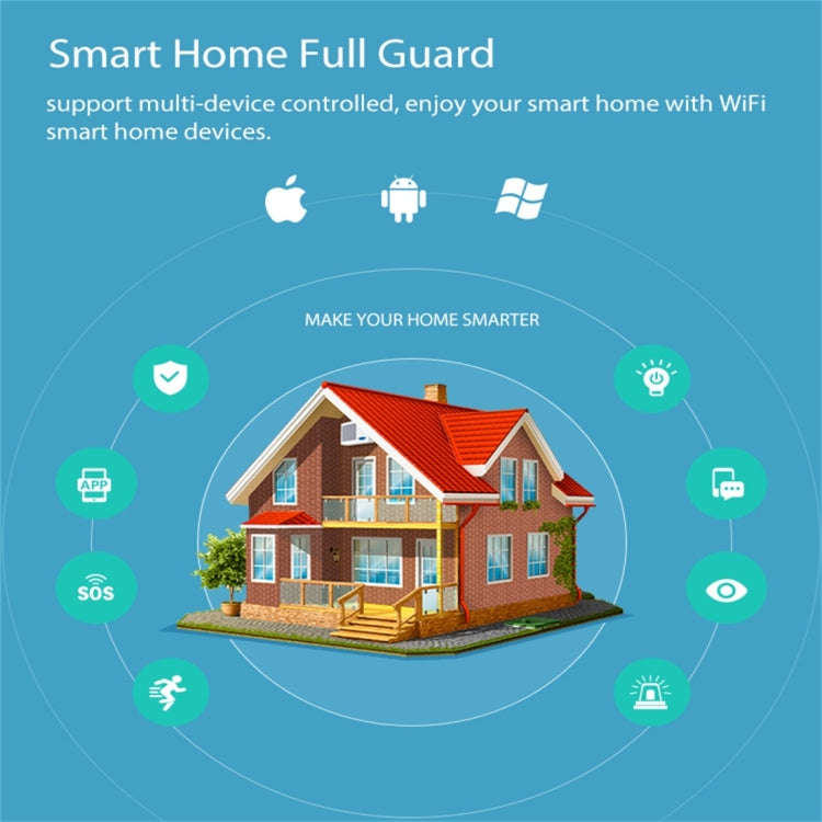 NEO NAS-DS01W Wireless WiFi Realtime LED Door Sensor & Window Sensor
