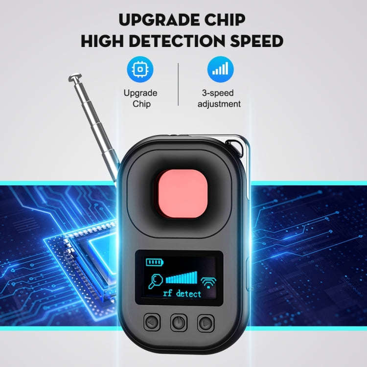T03 Multi-function Camera Detector Scanner Anti-Peep Eavesdropping Anti-Monitoring Signal Detecto...