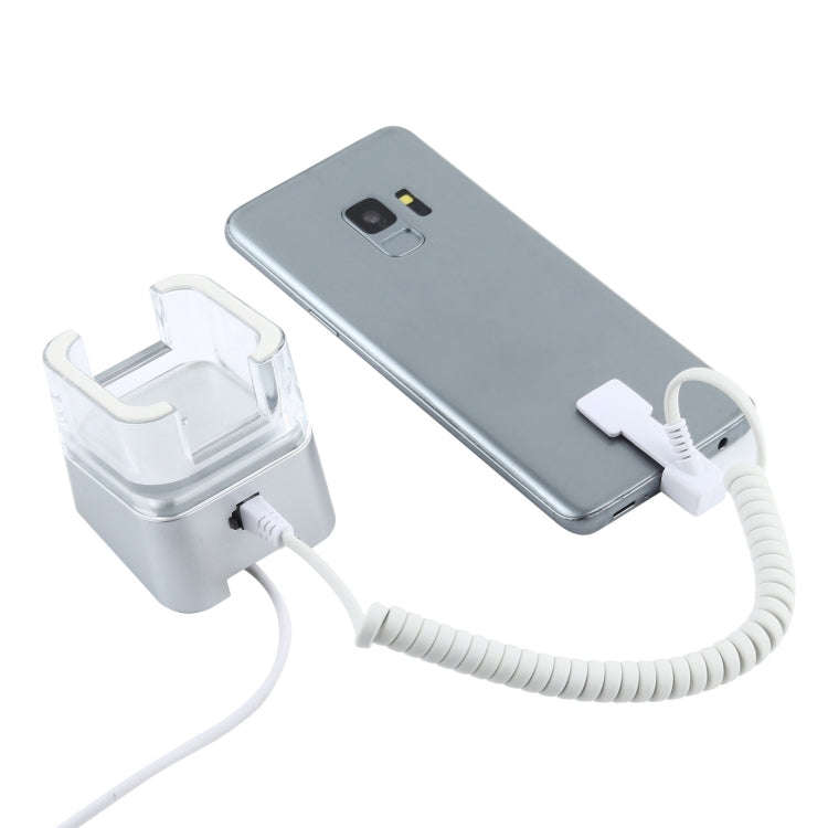 Mobile Phone Anti-theft Alarm Display Stand with Remote Control for Mobile Phones with Type-C / U...