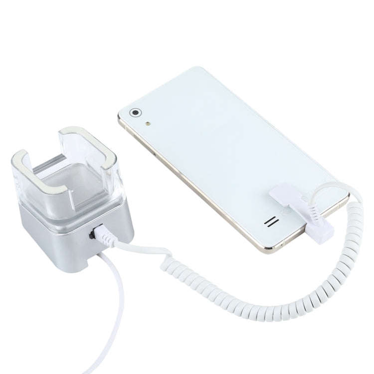 Mobile Phone Anti-theft Alarm Display Stand with Remote Control for Mobile Phones with Micro-USB ...