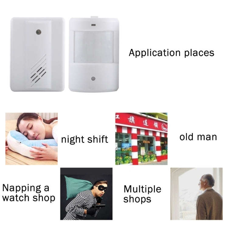F622-108 Upgraded Version Good Safe Wireless Electro Guard Watch Remote Detective System Kit for ...