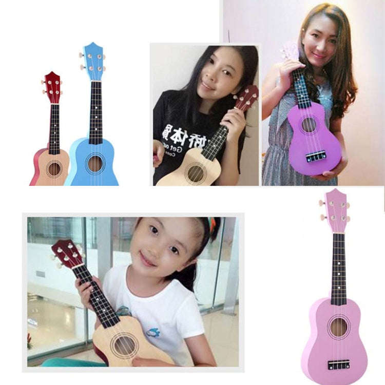 HM100 21 inch Basswood Ukulele Children Musical Enlightenment Instrument(Magenta)