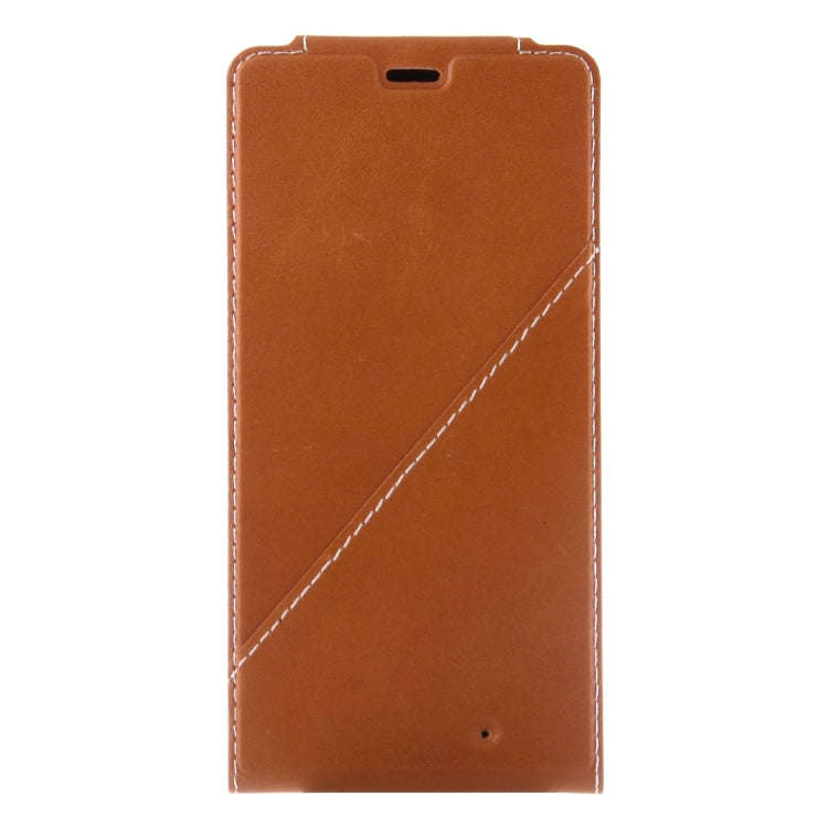 Vertical Flip Genuine Leather Case + QI Wireless Standard Charging Back Cover For Microsoft Lumia...