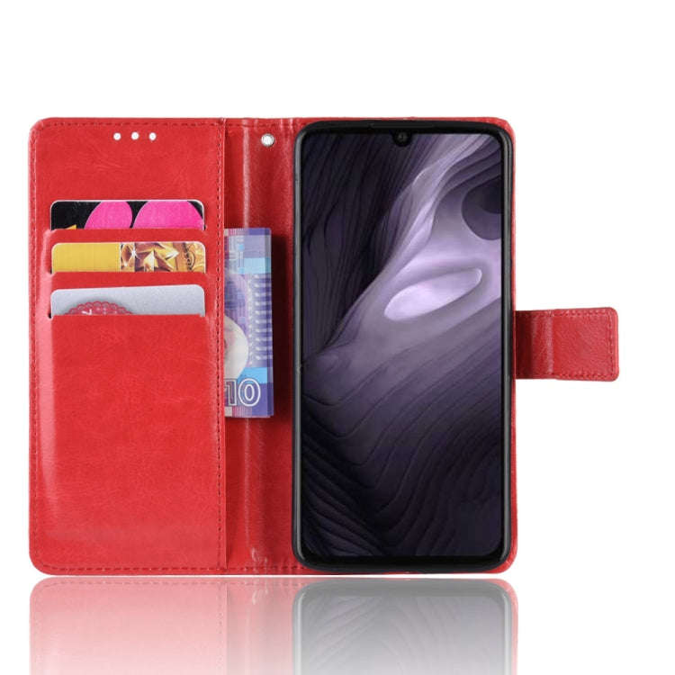 Retro Crazy Horse Texture Horizontal Flip Leather Case for Motorola Moto Z4 Play, with Holder & C...