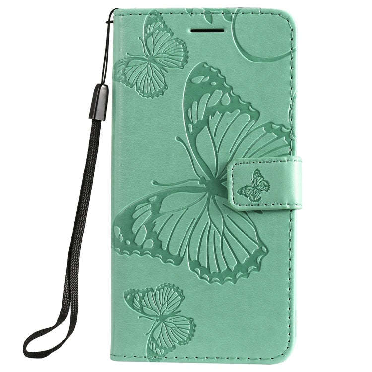 Butterfly Embossing Pattern Horizontal Flip Leather Case for Motorola Moto G7 Play, with Card Slo...