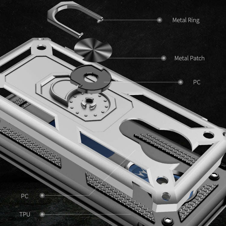 Armor Shockproof TPU + PC Protective Case for Motorola Moto G7 Power, with 360 Degree Rotation Ho...