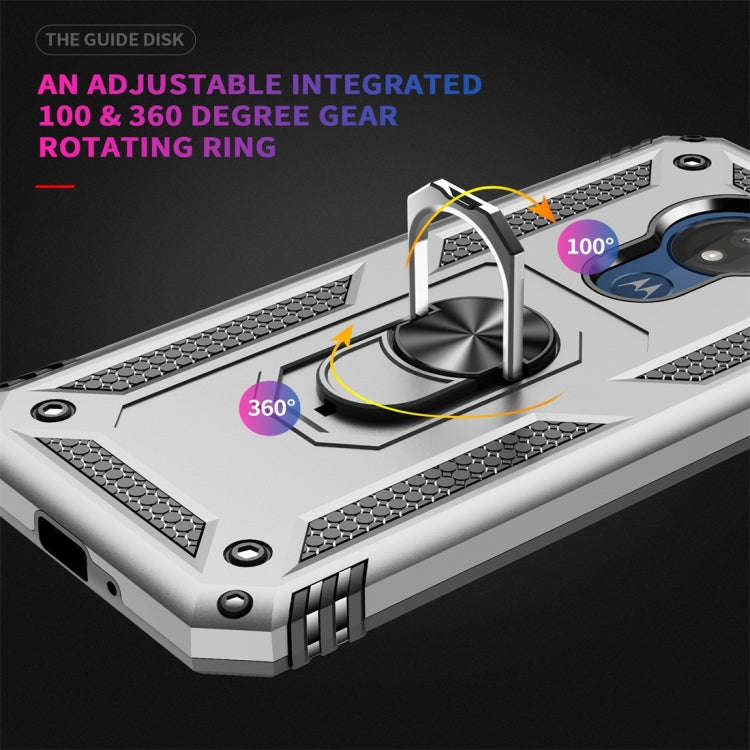 Armor Shockproof TPU + PC Protective Case for Motorola Moto G7 Power, with 360 Degree Rotation Ho...