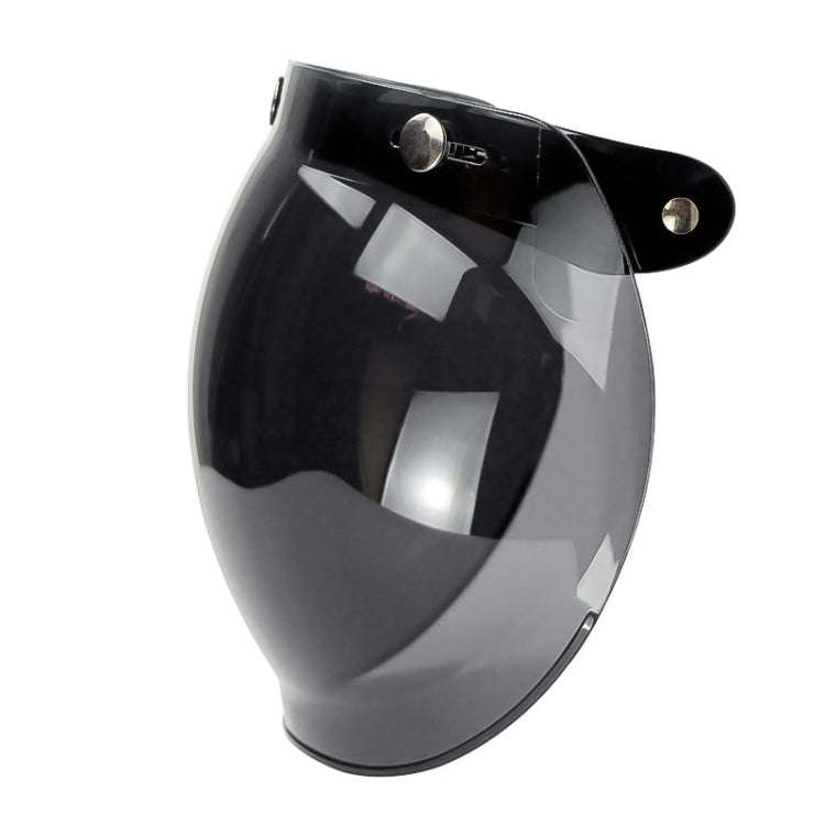 Soman Motorcycle Bubble Visor Open Face Helmet Visor Helmet Windshield Shield with Transparent Fr...