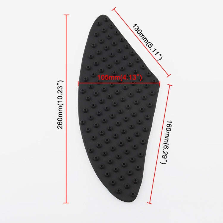 MB-OC024 Motorcycle Modification Accessories Pasteable Tank Anti-slip Side Insulation Protection ...