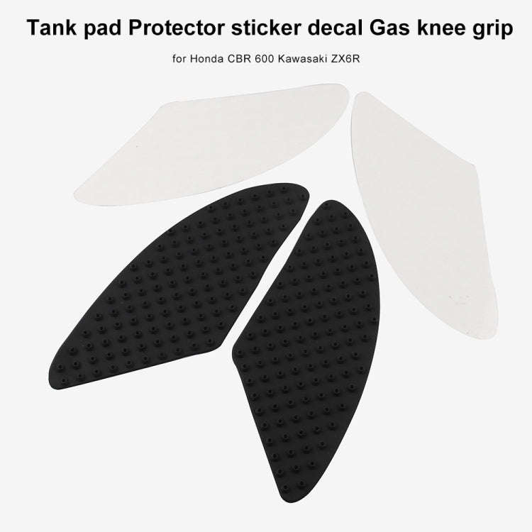 MB-OC024 Motorcycle Modification Accessories Pasteable Tank Anti-slip Side Insulation Protection ...