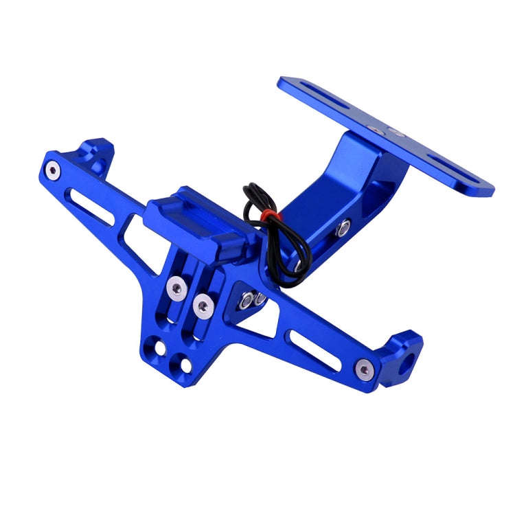 LPF013 Motorcycle Modification Accessories Universal Aircraft Shape Aluminum Alloy License Plate ...