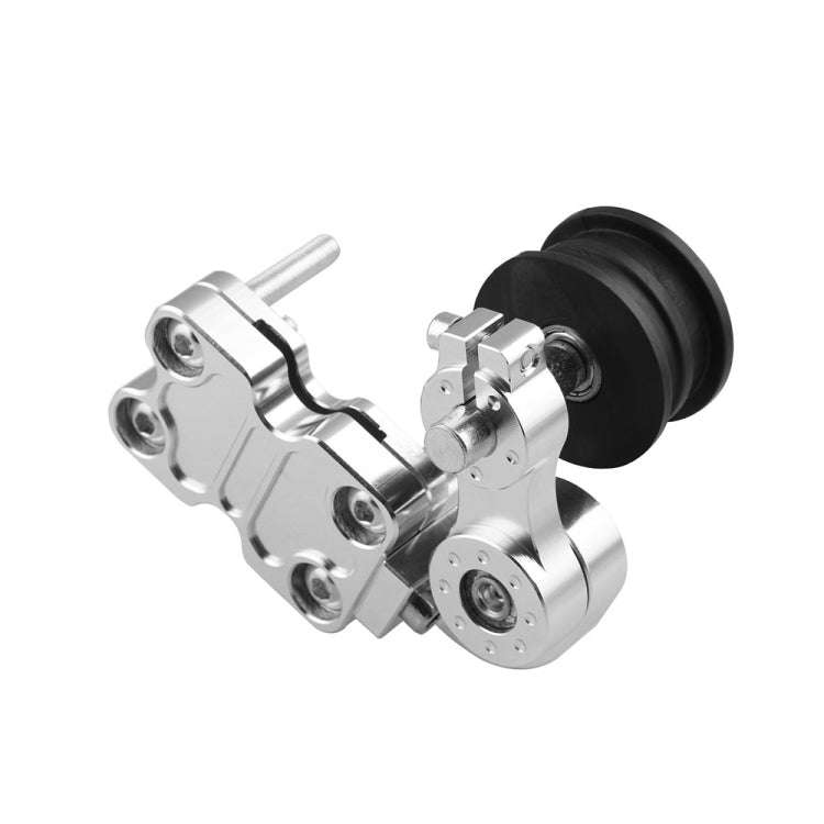 HC154 Motorcycle Modified Accessories Universal Aluminum Alloy Chain Adjuster(Silver)