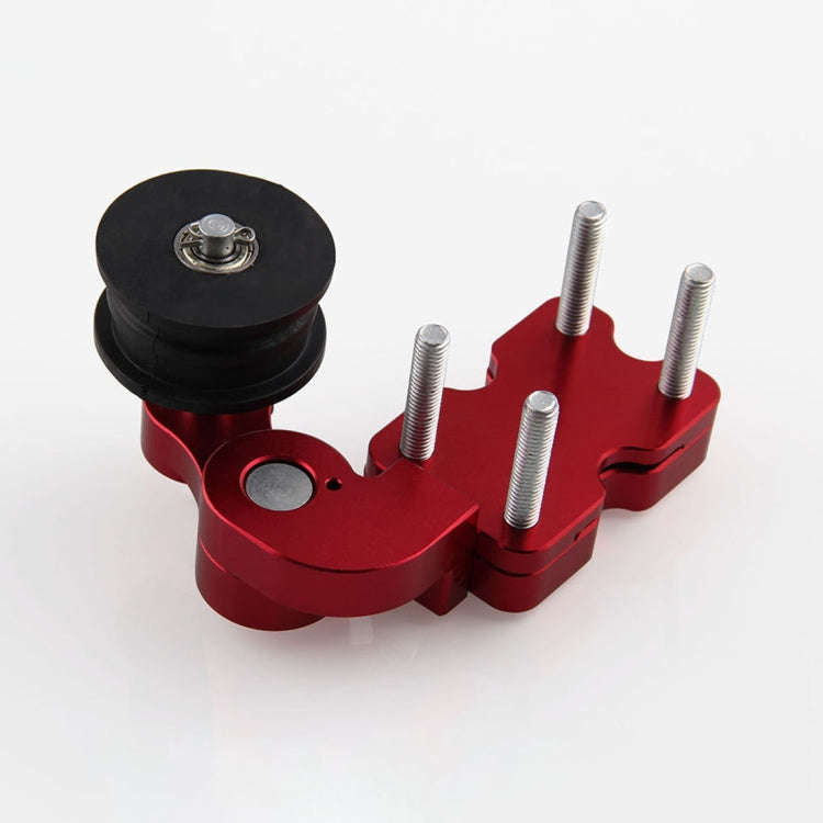 HC154 Motorcycle Modified Accessories Universal Aluminum Alloy Chain Adjuster(Silver)
