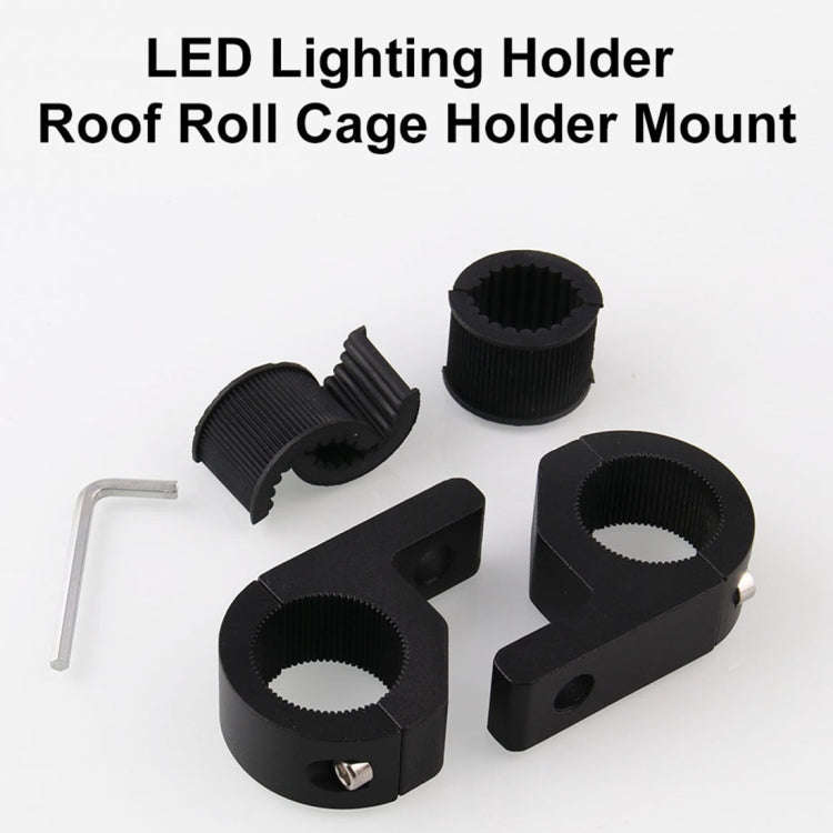 MB-EA076-1 Motorcycle Modification Accessories 20-30mm Universal Guardrail Spotlight Fixed Clip B...