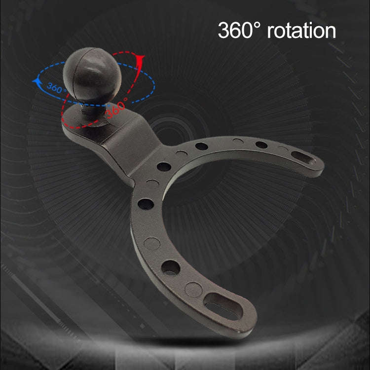 Motorcycle Fuel Tank Cap Mobile Phone Bracket Fixed Accessories Large Horseshoe Ball Head