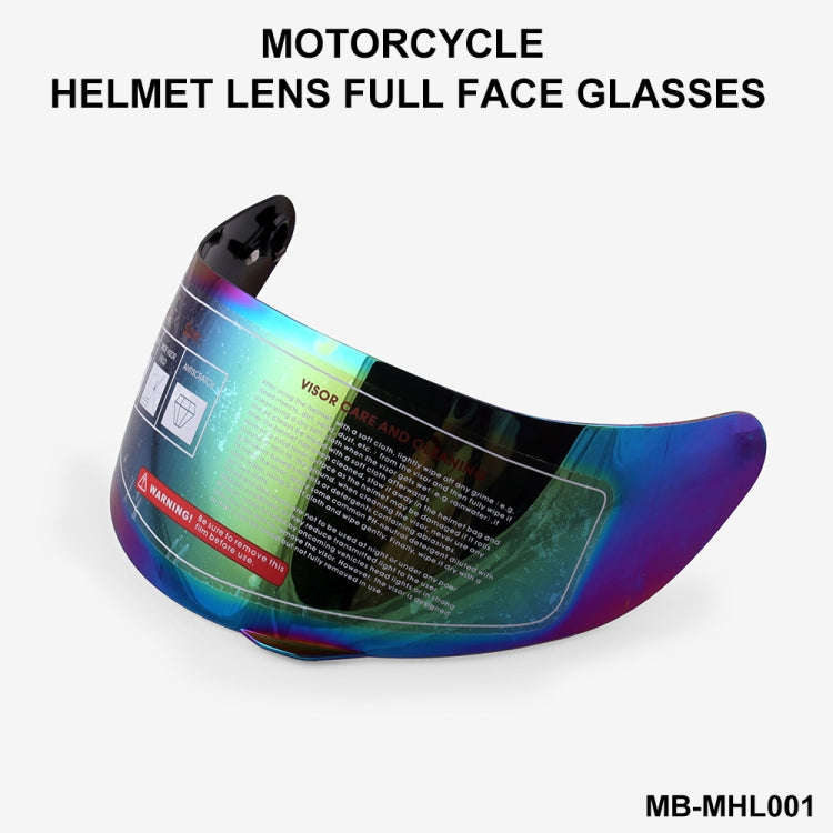 MB-MHL001 Motorcycle Helmet Shield Glasses Helmet Lens Full Face Visor Helmet Visor for AGV K3-SV...
