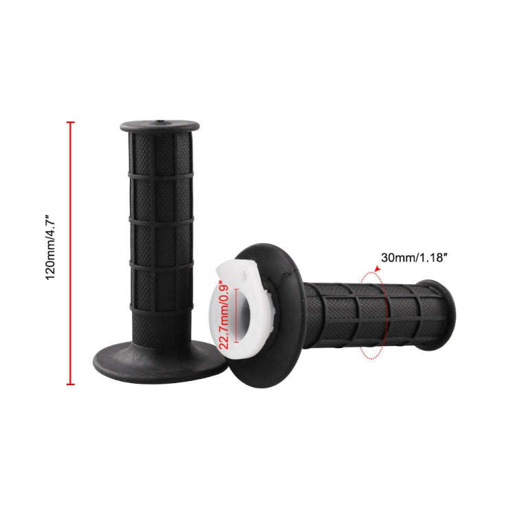 MB-MH028-BK Motorcycle Grips 22mm Handle Throttle Clamp Hand Grip with Throttle Cable  for 110-25...