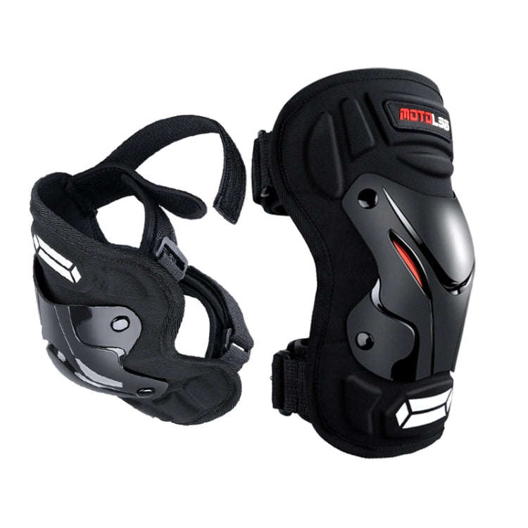 Motolsg 4 in 1 Knee Pads Elbow Pads Outdoor Sports Hiking Ski Motorcycle Bicycle Riding Protectiv...