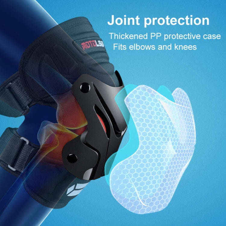 Motolsg 4 in 1 Knee Pads Elbow Pads Outdoor Sports Hiking Ski Motorcycle Bicycle Riding Protectiv...