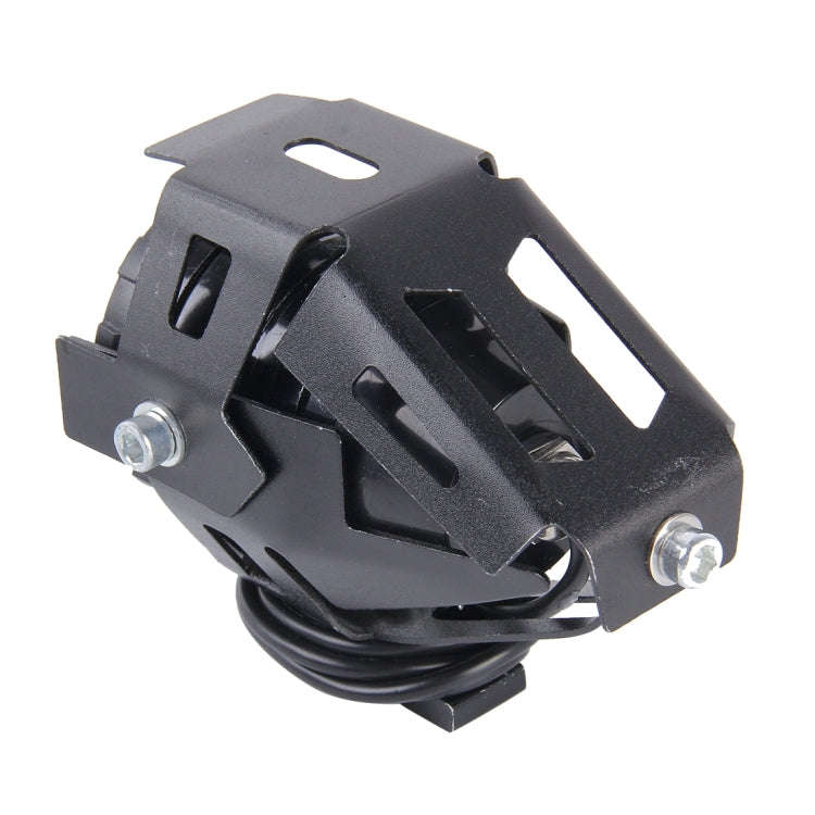 U7 10W 1000LM LED Life Waterproof Headlamp Light with Angel Eyes Light for Motorcycle / SUV, DC 1...