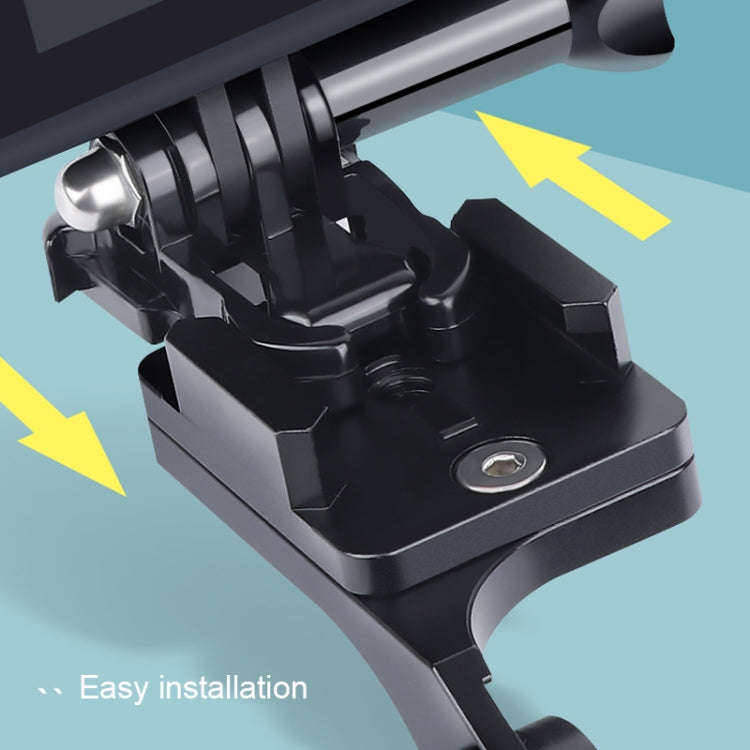 RUIGPRO Motorcycle Handlebar Alloy Phone Bracket for GoPro, Insta360, DJI and Other Action Camera...
