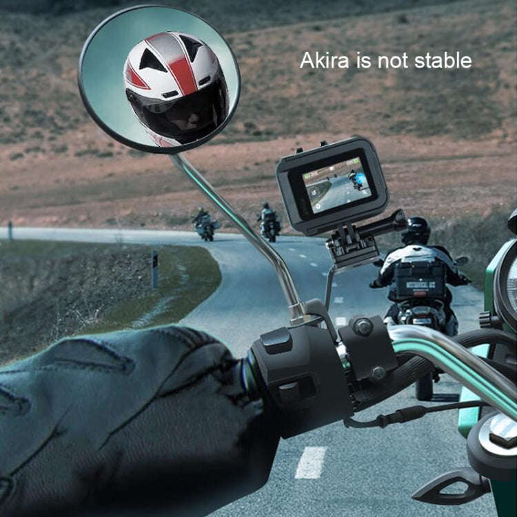 RUIGPRO Motorcycle Handlebar Alloy Phone Bracket for GoPro, Insta360, DJI and Other Action Camera...