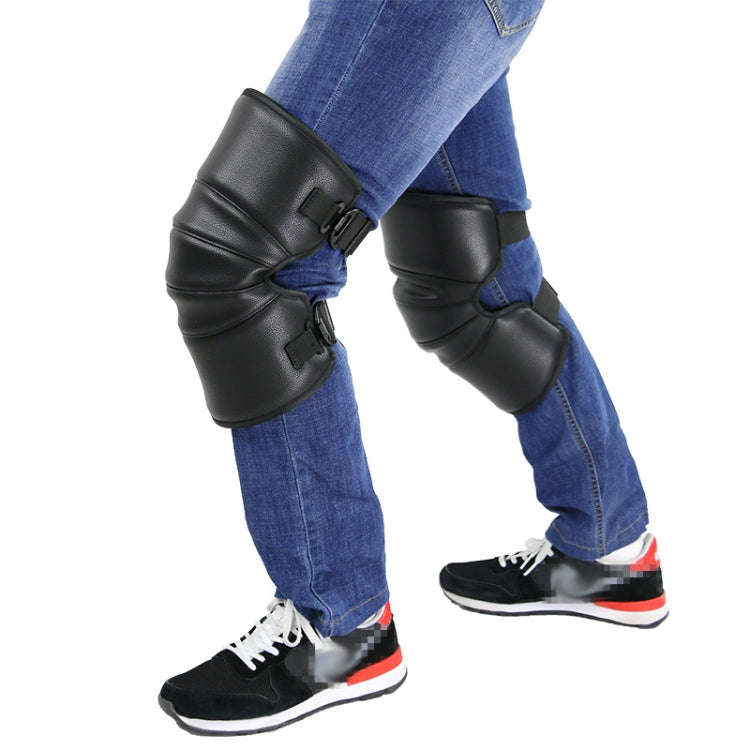 1 Pair Motorcycle Kneepad Windproof Warming Knee Pads Legs Protector Thickening Cold-Proof