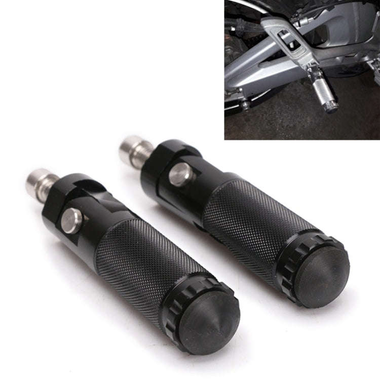 Speedpark 1 Pair Universal Folding Footrests Footpegs Foot Rests Pegs Rear Pedals Set 8mm Install...