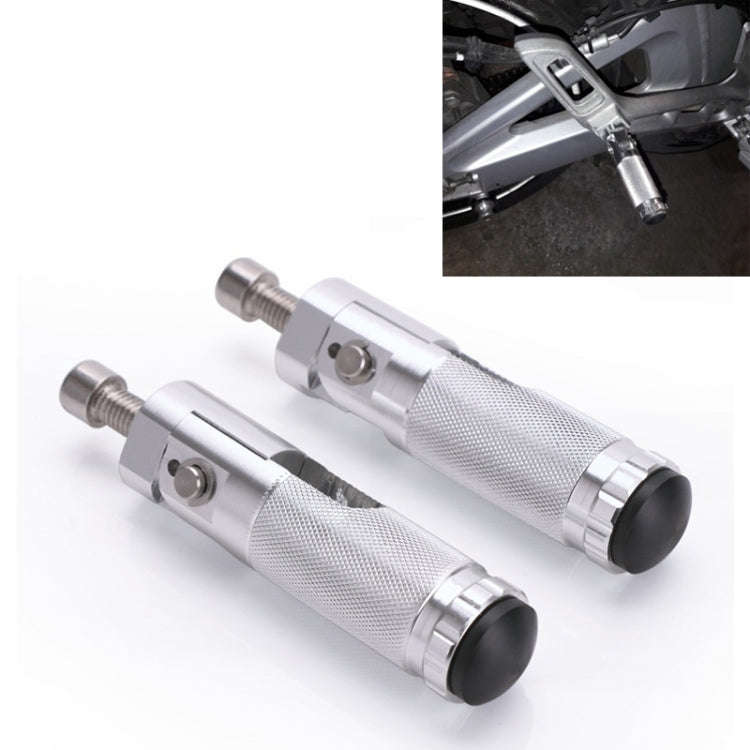 Speedpark 1 Pair Universal Folding Footrests Footpegs Foot Rests Pegs Rear Pedals Set 8mm Install...