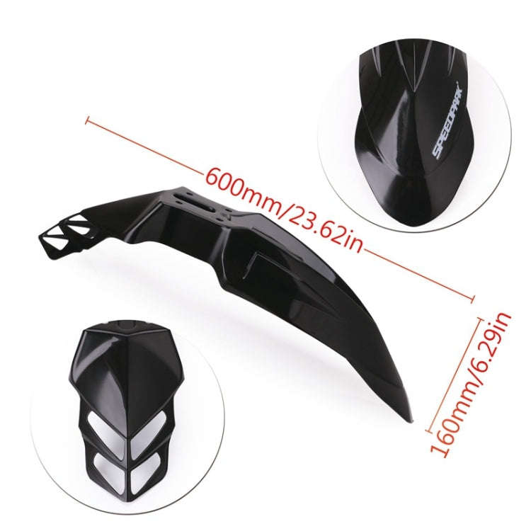 Speedpark Motorcycle Modified Front Wheel Fender Dustproof  Splash Flaps Mudguards for Yamaha / S...