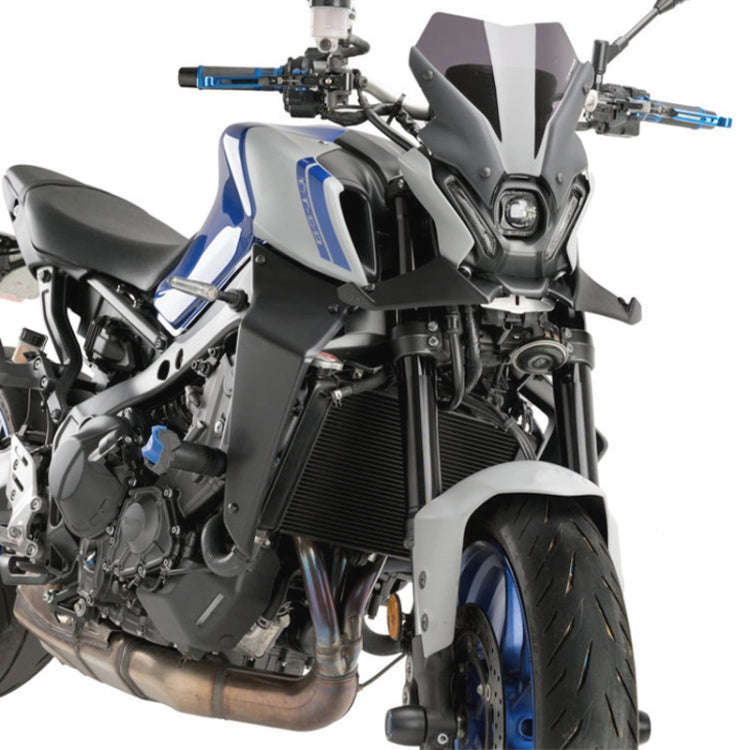 For Yamaha MT-09 2021-2023 Motorcycle Sport Downforce Naked Forntal Spoilers Aerodynamic Wing Def...